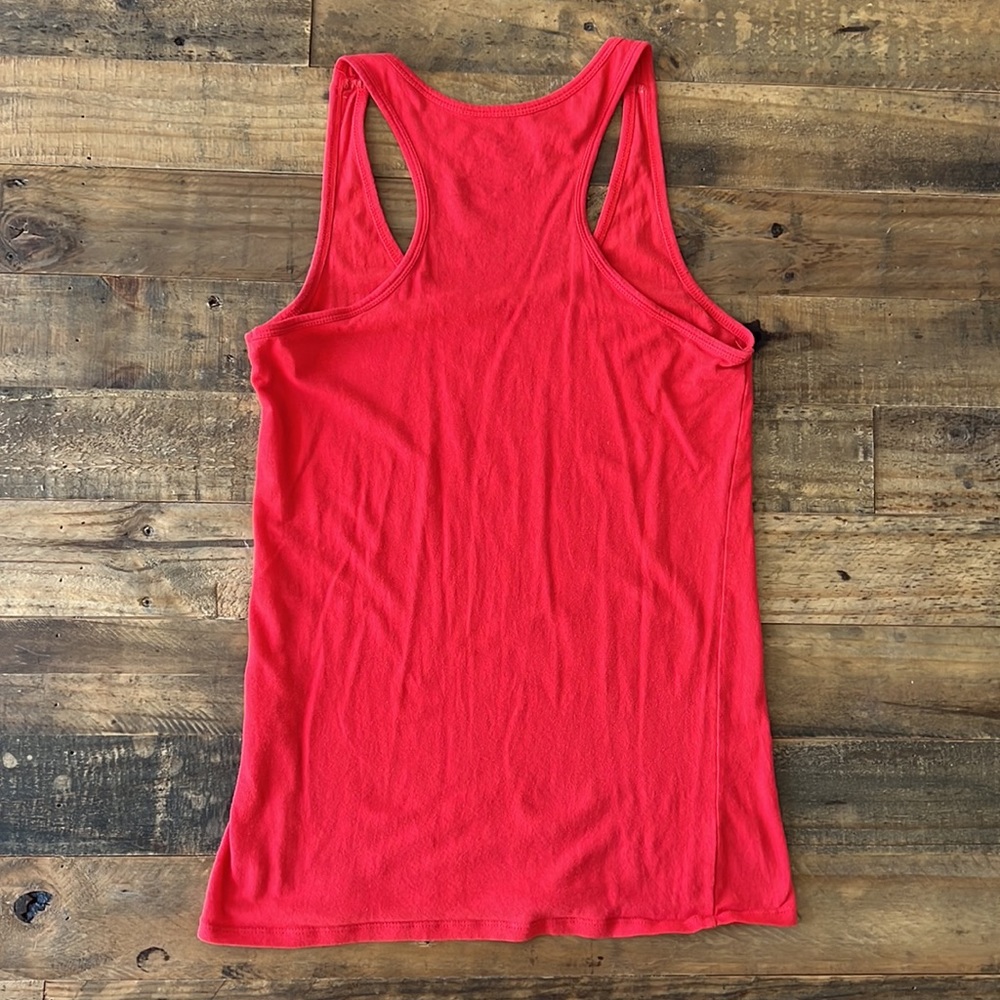 Red Racerback tank - Picture 2 of 2
